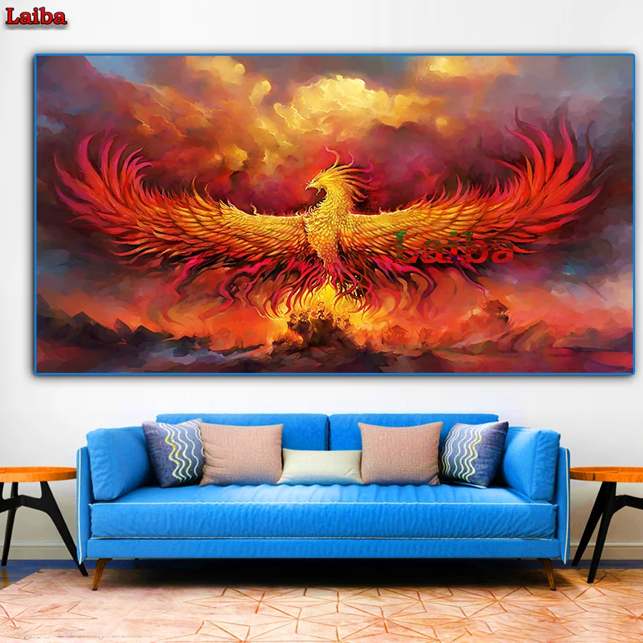 large Diamond Painting animal 5D Phoenix DIY full square Diamond mosaic diamond embroidery Cross Stitch Home decor Gift puzzle
large Diamond Painting animal 5D Phoenix DIY full square Diamond mosaic diamond embroidery Cross Stitch Home decor Gift puzzle
