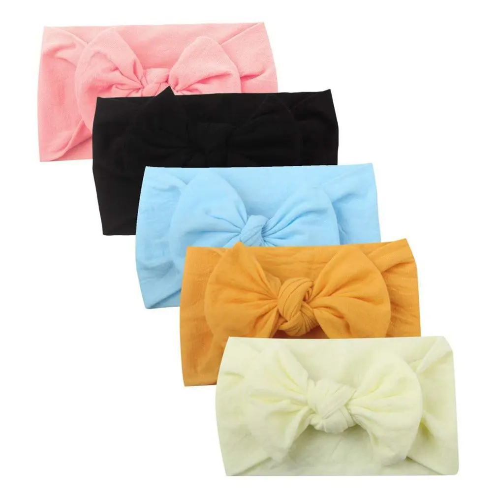 Baby Hair Accessories Soft And Comfortable Nylon Bowknot Children's Jewelry Cute Beautiful Baby Hair Accessories