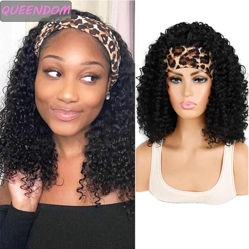 Kinky Curly Short Bob Wig Headband Wig for Black Women Synthetic Deep Wave Scarf Wig Natural Shoulder Length Afro Wrap Hair Wigs
Kinky Curly Short Bob Wig Headband Wig for Black Women Synthetic Deep Wave Scarf Wig Natural Shoulder Length Afro Wrap Hair Wigs