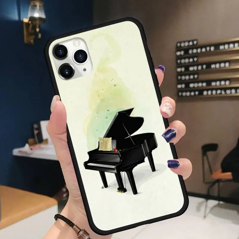 Black white music piano keys notes Phone Case for iPhone 11 12 mini pro XS MAX 8 7 6 6S Plus X 5S SE 2020 XR
Black white music piano keys notes Phone Case for iPhone 11 12 mini pro XS MAX 8 7 6 6S Plus X 5S SE 2020 XR