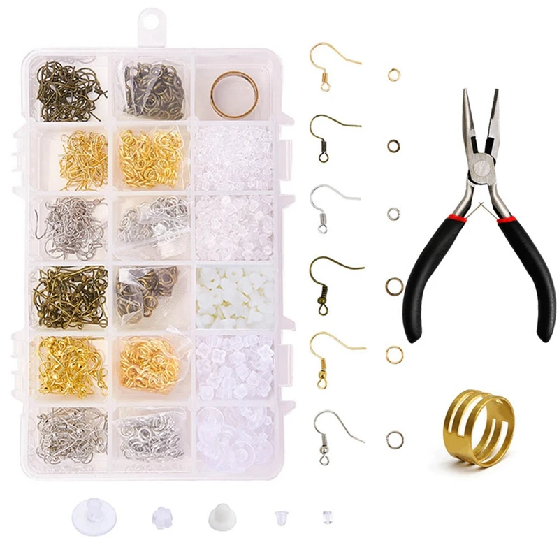 Ring Single Ring Ear Hook Set Earring Accessories Diy Material Handmade Earrings Jewelry Accessories
Ring Single Ring Ear Hook Set Earring Accessories Diy Material Handmade Earrings Jewelry Accessories