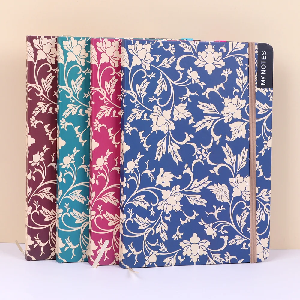 A5 Diary Notebook Chinese Style Blue and White Porcelain Hardcover Bunsen Notepad Retro Handbook Elastic Closure Travel Journal
A5 Diary Notebook Chinese Style Blue and White Porcelain Hardcover Bunsen Notepad Retro Handbook Elastic Closure Travel Journal