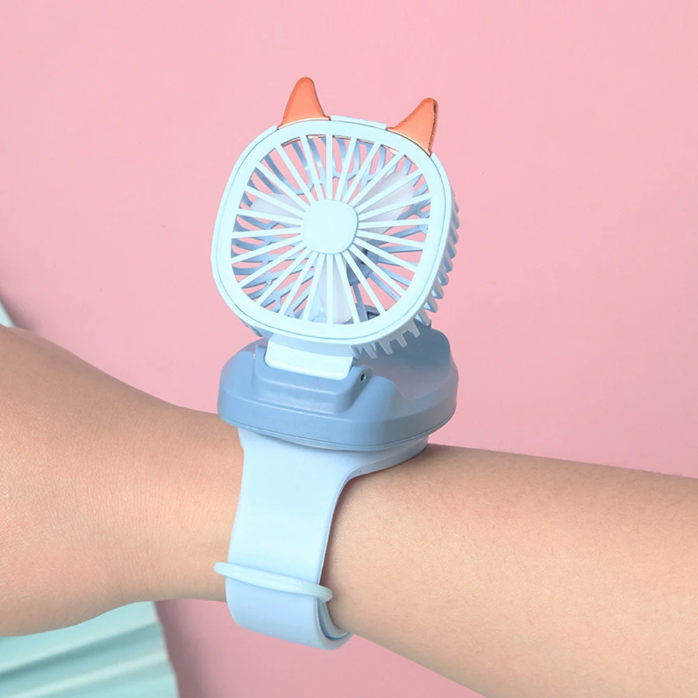 Wrist Watch Wristband Type Electric Fan with Colourful Light Children's Gifts Summer Fan Three Gears Wind Speed Adjustable
Wrist Watch Wristband Type Electric Fan with Colourful Light Children's Gifts Summer Fan Three Gears Wind Speed Adjustable
