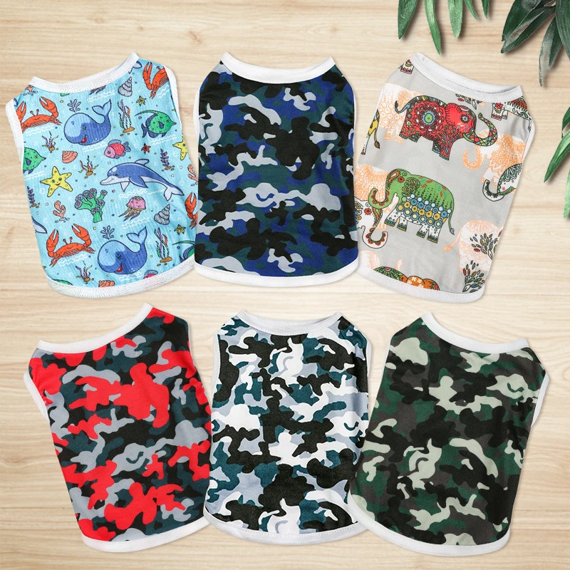 Generous Practical Animal Print Vest Casual Cute Comfortable Cool Pet Dog Vest Fashion Popular Durable Pet Clothing Accessories
Generous Practical Animal Print Vest Casual Cute Comfortable Cool Pet Dog Vest Fashion Popular Durable Pet Clothing Accessories