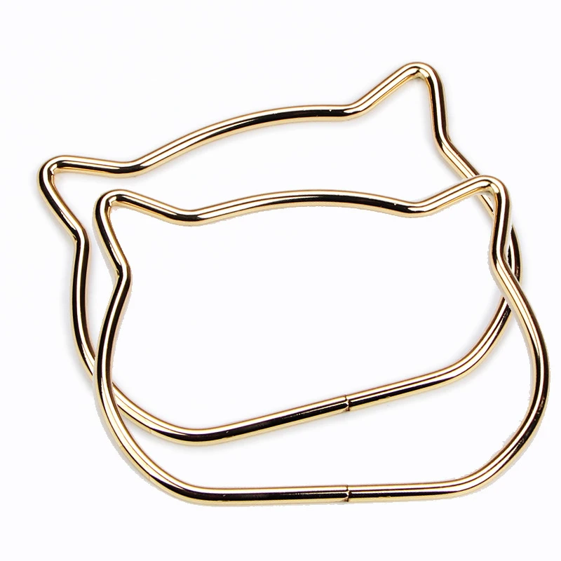 1 Pc Cute Cat Ear Metal Bag Handle Replacement for DIY Shoulder Bags Making Handbag Part Accessories 
1 Pc Cute Cat Ear Metal Bag Handle Replacement for DIY Shoulder Bags Making Handbag Part Accessories