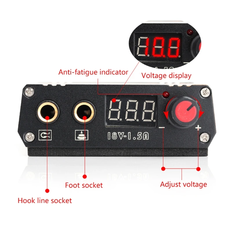 Professional Tattoo Power Supply Digital Permanent Tattoo Power for Makeup Machine Tattoo Mini Power SupplyUS/UK/EU/AU Plug
Professional Tattoo Power Supply Digital Permanent Tattoo Power for Makeup Machine Tattoo Mini Power SupplyUS/UK/EU/AU Plug