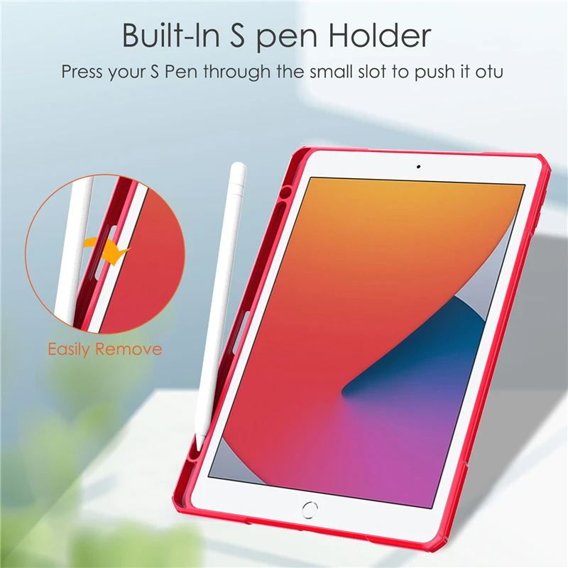 For iPad 7th 10.2" Case 2019 A2198 With Pencil Holder Stand Cover For iPad 8 10.2 2020 Case Auto Sleep / Wake case
For iPad 7th 10.2" Case 2019 A2198 With Pencil Holder Stand Cover For iPad 8 10.2 2020 Case Auto Sleep / Wake case