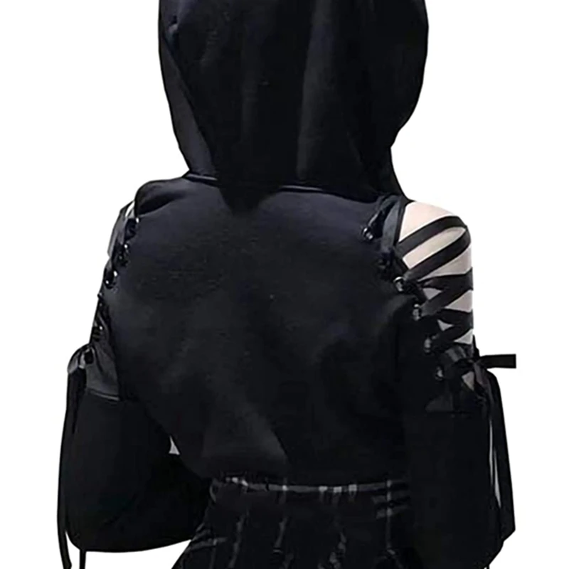 Women'S Printed Sweater Lace Long-Sleeved Short Hooded Ear T-Shirt Black Autumn 2021 New Simple Fashion Casual College Style
Women'S Printed Sweater Lace Long-Sleeved Short Hooded Ear T-Shirt Black Autumn 2021 New Simple Fashion Casual College Style