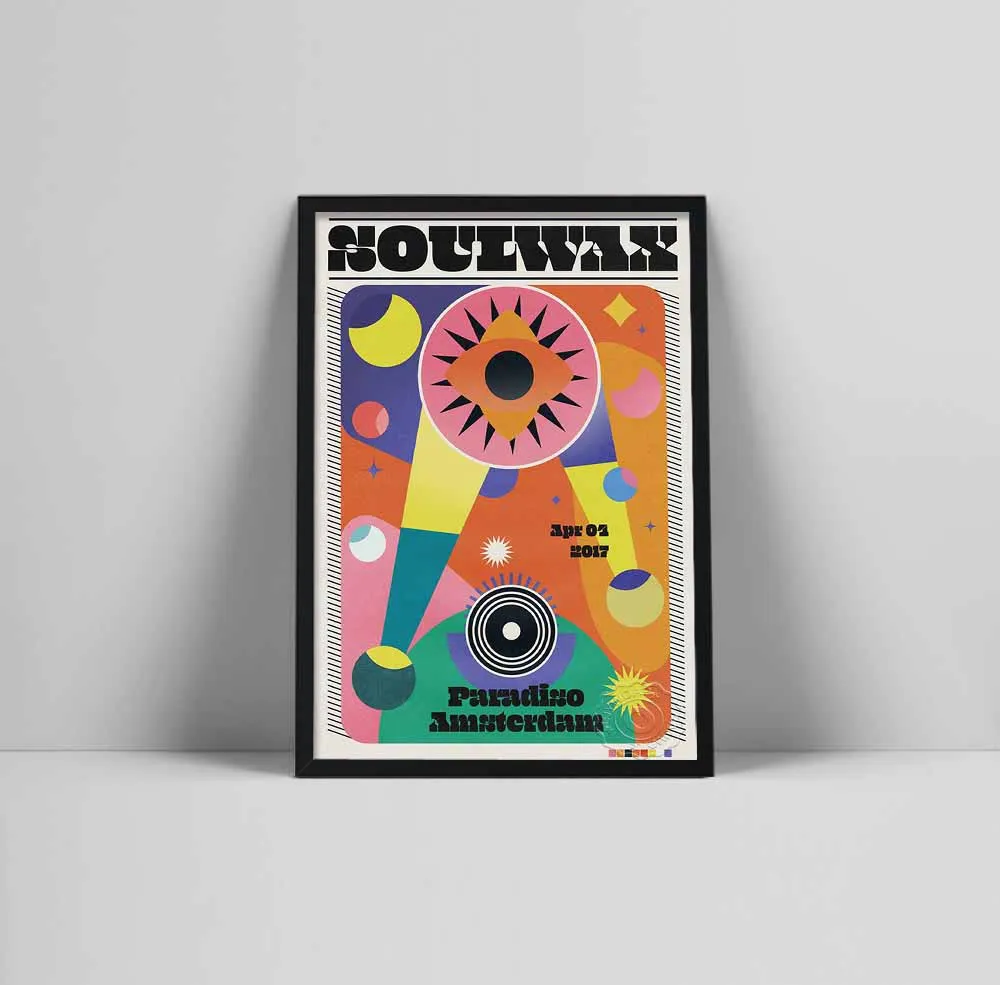 Electronic Music Band Gig Posters Colorful Weird Canvas Painting Pop Music Album Wall Art Painting Living Room Home Decor Gift
Electronic Music Band Gig Posters Colorful Weird Canvas Painting Pop Music Album Wall Art Painting Living Room Home Decor Gift