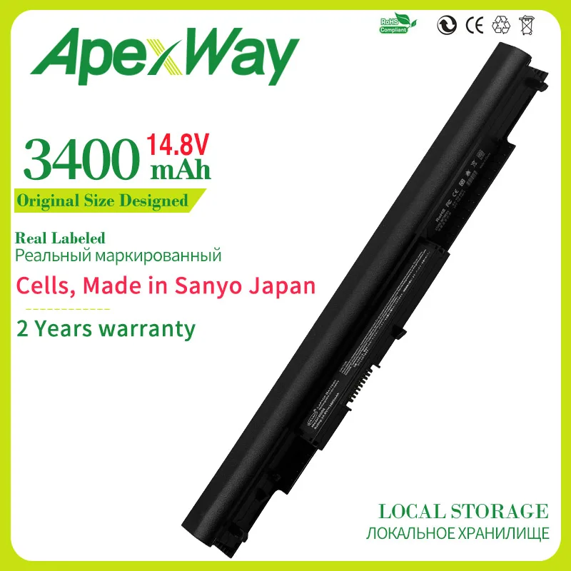 Новые японские ячейки для ноутбуков на 3400 мАч, аккумулятор для ноутбуков HS03 HS04 HSTNN-LB6V для ноутбуков HP Pavilion 14-ac0XX 240 245 250 255 G4 
Новые японские ячейки для ноутбуков на 3400 мАч, аккумулятор для ноутбуков HS03 HS04 HSTNN-LB6V для ноутбуков HP Pavilion 14-ac0XX 240 245 250 255 G4