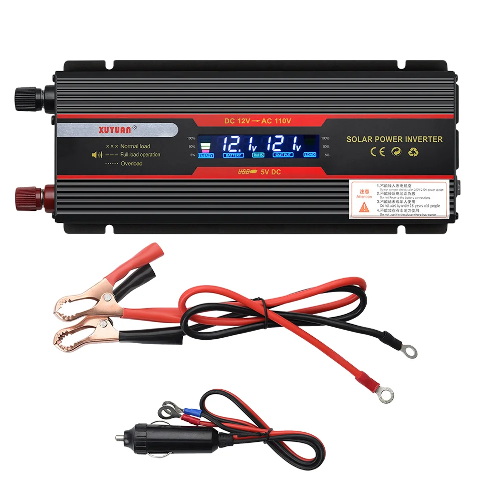 1 Set Car Car Power Converter Home Power Converter (US Plug)
1 Set Car Car Power Converter Home Power Converter (US Plug)