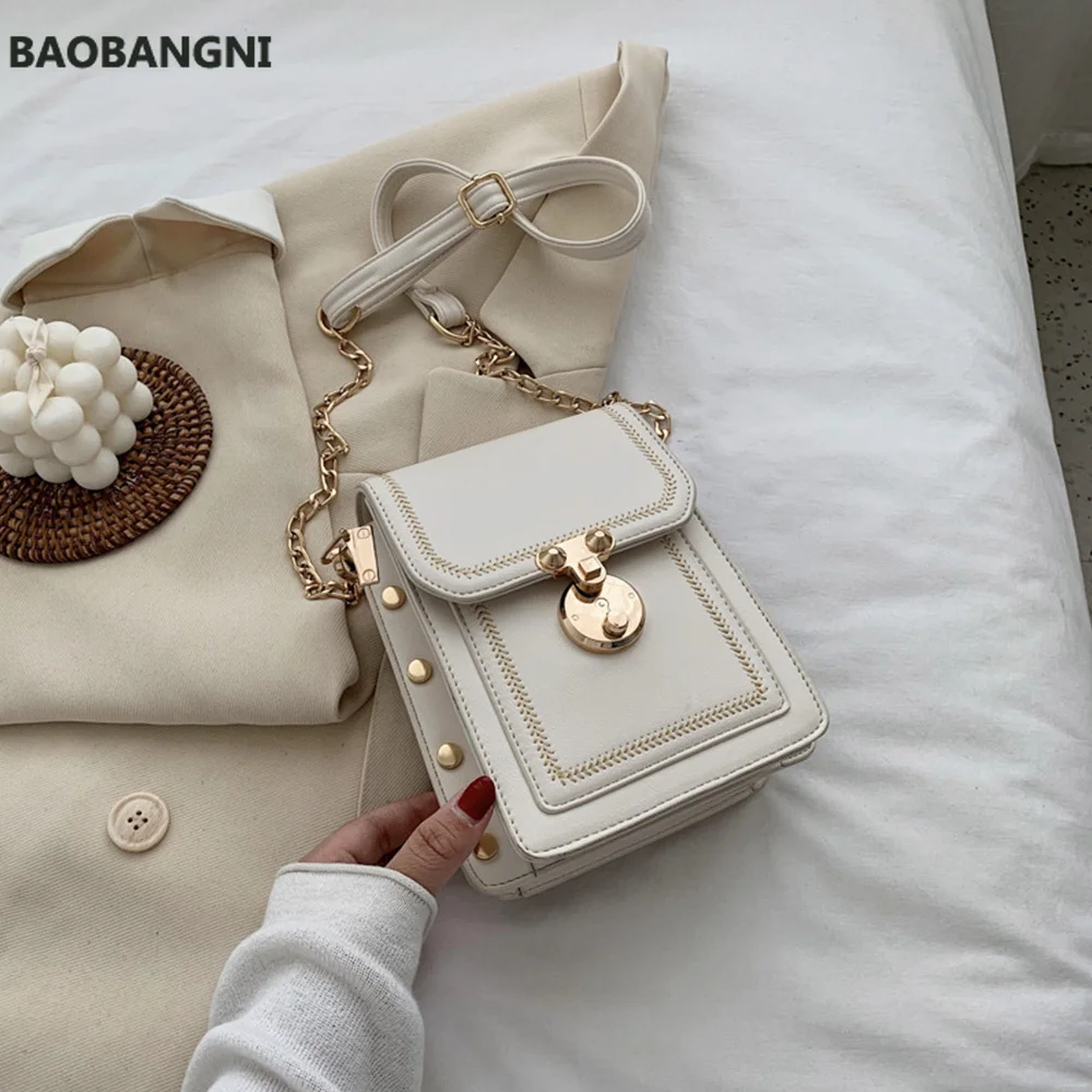 Pu Leather Crossbody Bags For Women Small Shoulder Simple Bag Special Lock Design Female Travel Handbags
Pu Leather Crossbody Bags For Women Small Shoulder Simple Bag Special Lock Design Female Travel Handbags