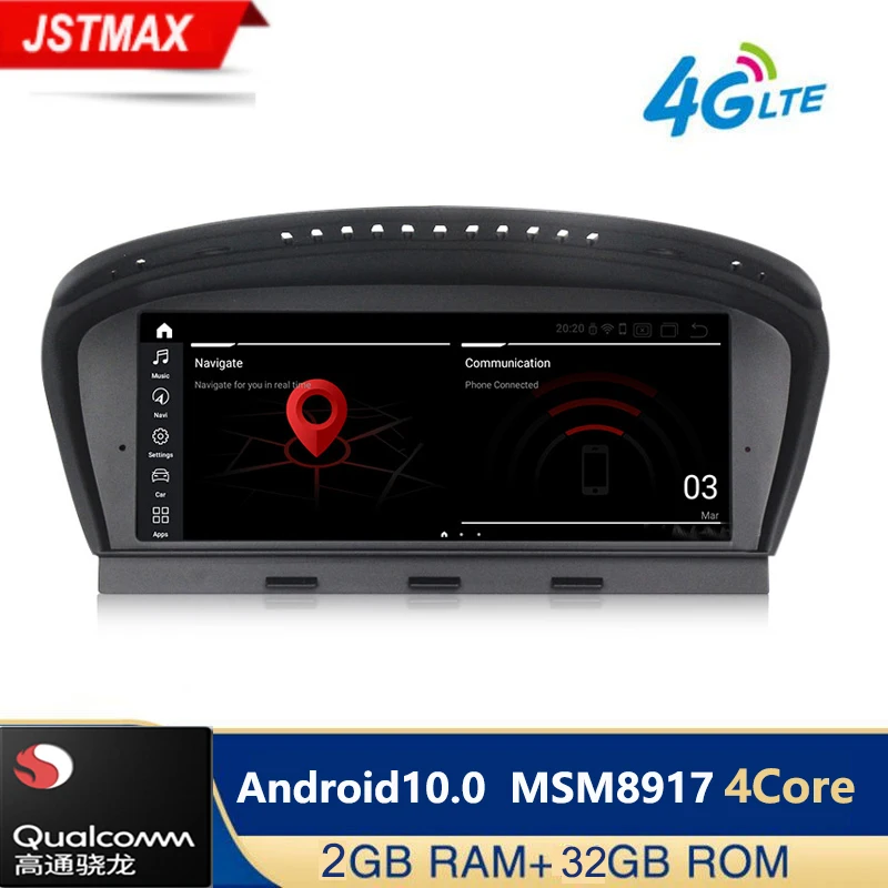 Android10.0 4 ядра 2G + 32G 4G LTE автомобильный радиоприемник мультимедийный плеер с GPS