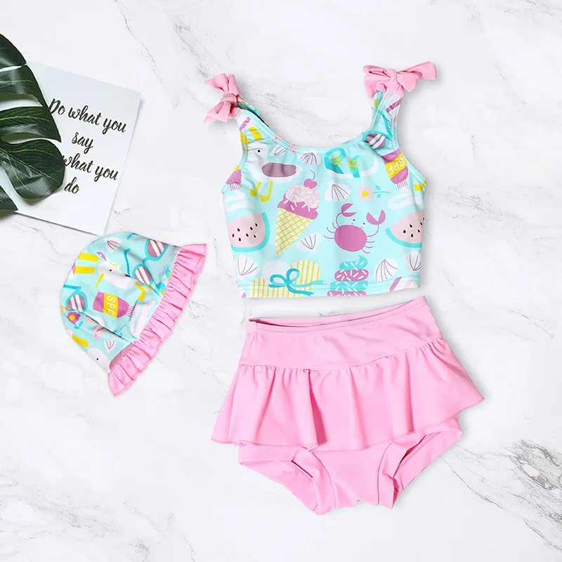 New Swimsuits For Children Girl Two-Piece Swimwear 3D Printing Cartoon Kids Beach Children's Bathing Suit Swimsuit
New Swimsuits For Children Girl Two-Piece Swimwear 3D Printing Cartoon Kids Beach Children's Bathing Suit Swimsuit