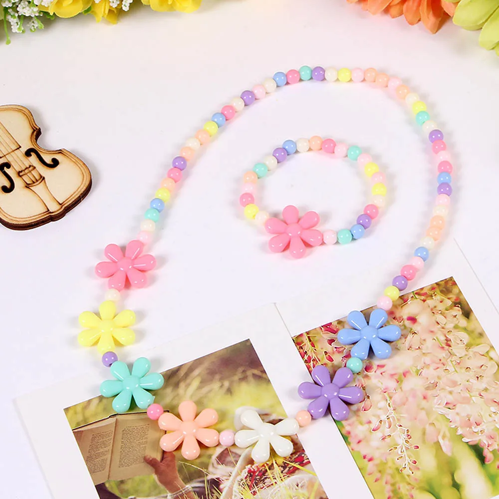 New Fashion Lovely Girl Kids Sun Flower Necklace Bracelet Earclip Imitation Pearls Flower Children Sets Accessories
New Fashion Lovely Girl Kids Sun Flower Necklace Bracelet Earclip Imitation Pearls Flower Children Sets Accessories