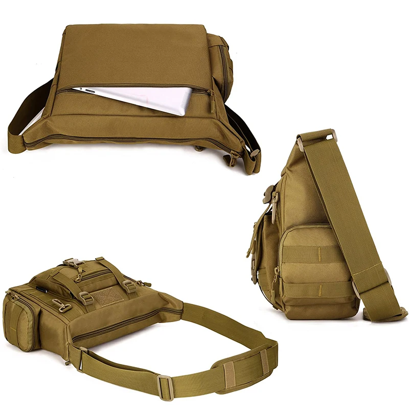 Тактическая охотничья Сумка EDC Molle, военная наплечная сумка, спортивная сумка-мессенджер для ноутбука, кемпинга, путешествий, 14 дюймов, водон...
Тактическая охотничья Сумка EDC Molle, военная наплечная сумка, спортивная сумка-мессенджер для ноутбука, кемпинга, путешествий, 14 дюймов, водон...