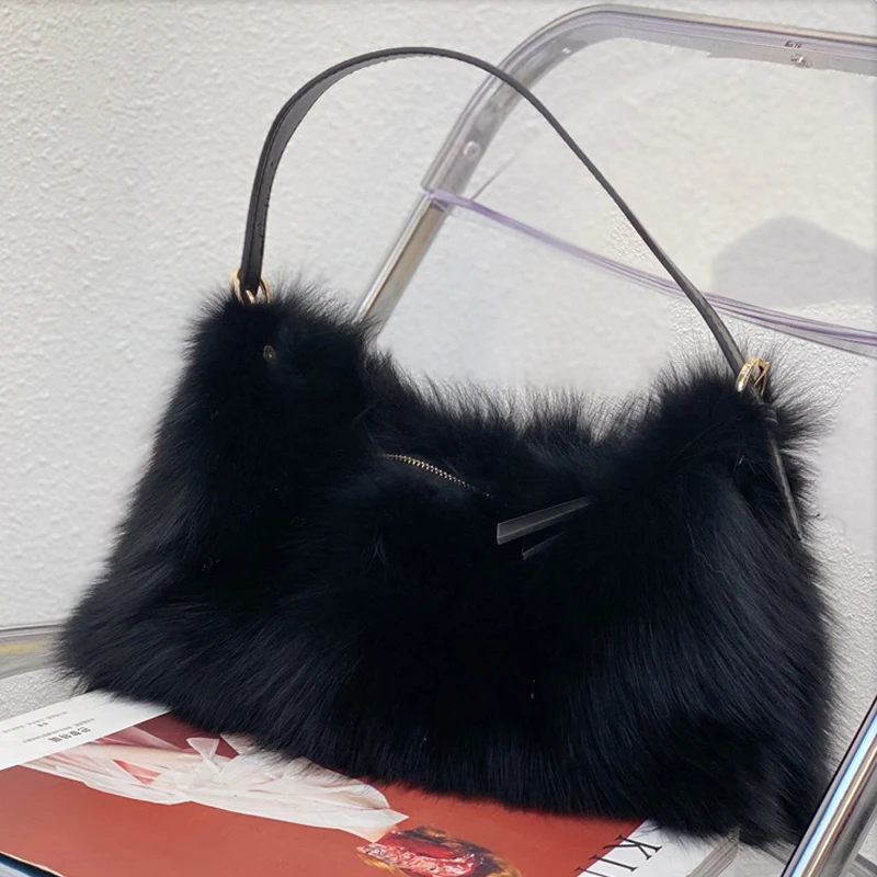 Real fur 2021 Winter Women Bag Handbag Zipper Shoulder Bags Female Ladies Crossbody Clutches Tote Hobo Underarm Bag Travel
Real fur 2021 Winter Women Bag Handbag Zipper Shoulder Bags Female Ladies Crossbody Clutches Tote Hobo Underarm Bag Travel