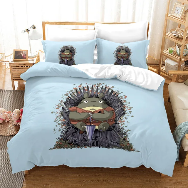 3D Neighbor Totoro Japan Bedding Set Duvet Cover Luxury for Kids Comforter Bedding Set 150 Bed Set Kids Twin King Size Bed Set 
3D Neighbor Totoro Japan Bedding Set Duvet Cover Luxury for Kids Comforter Bedding Set 150 Bed Set Kids Twin King Size Bed Set