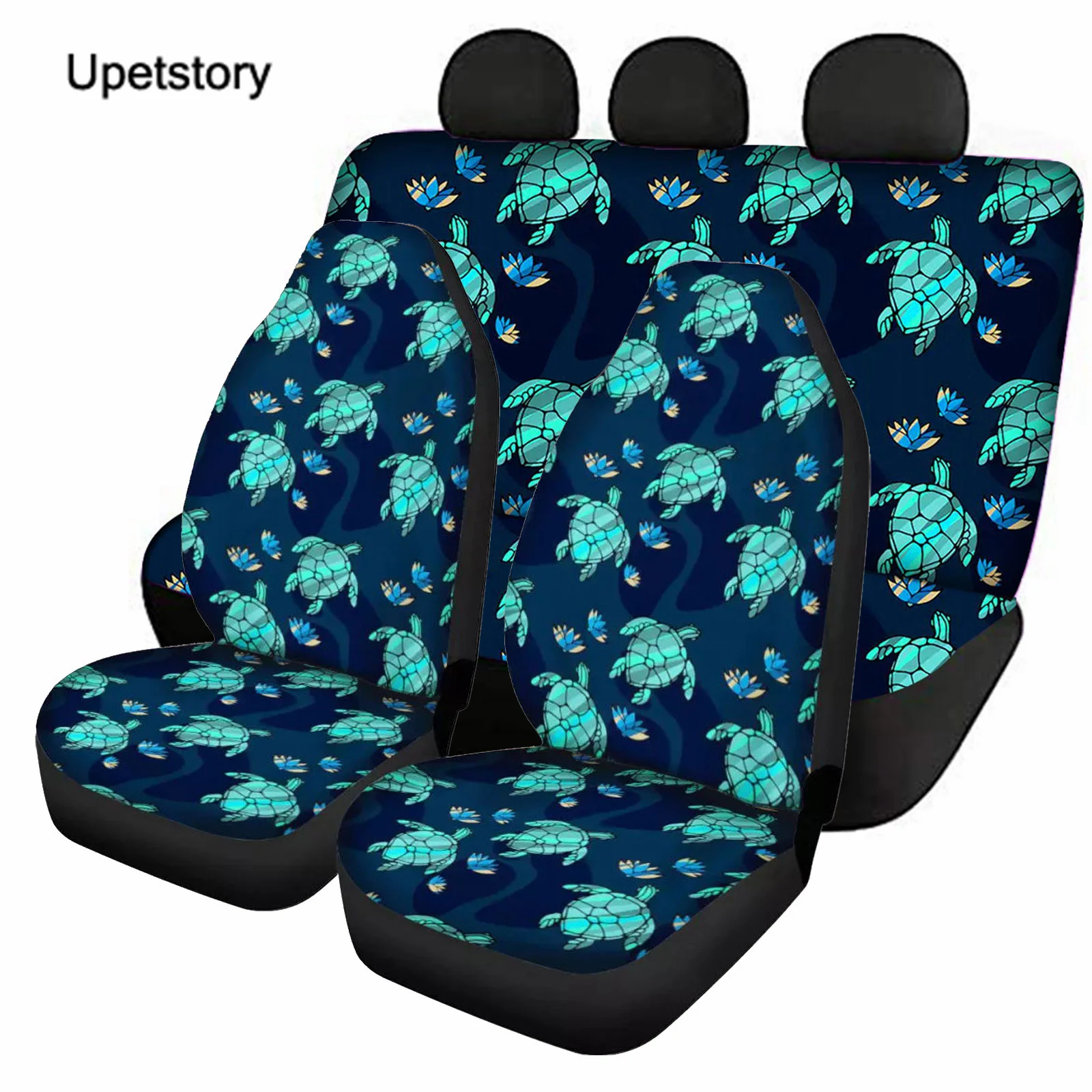 Upetstory Anti Slip Car Seat Cover Polynesian Hibiscus Turtle Design Fashion Front and Rear Seat Protection Fit Most Sedan Autos
Upetstory Anti Slip Car Seat Cover Polynesian Hibiscus Turtle Design Fashion Front and Rear Seat Protection Fit Most Sedan Autos