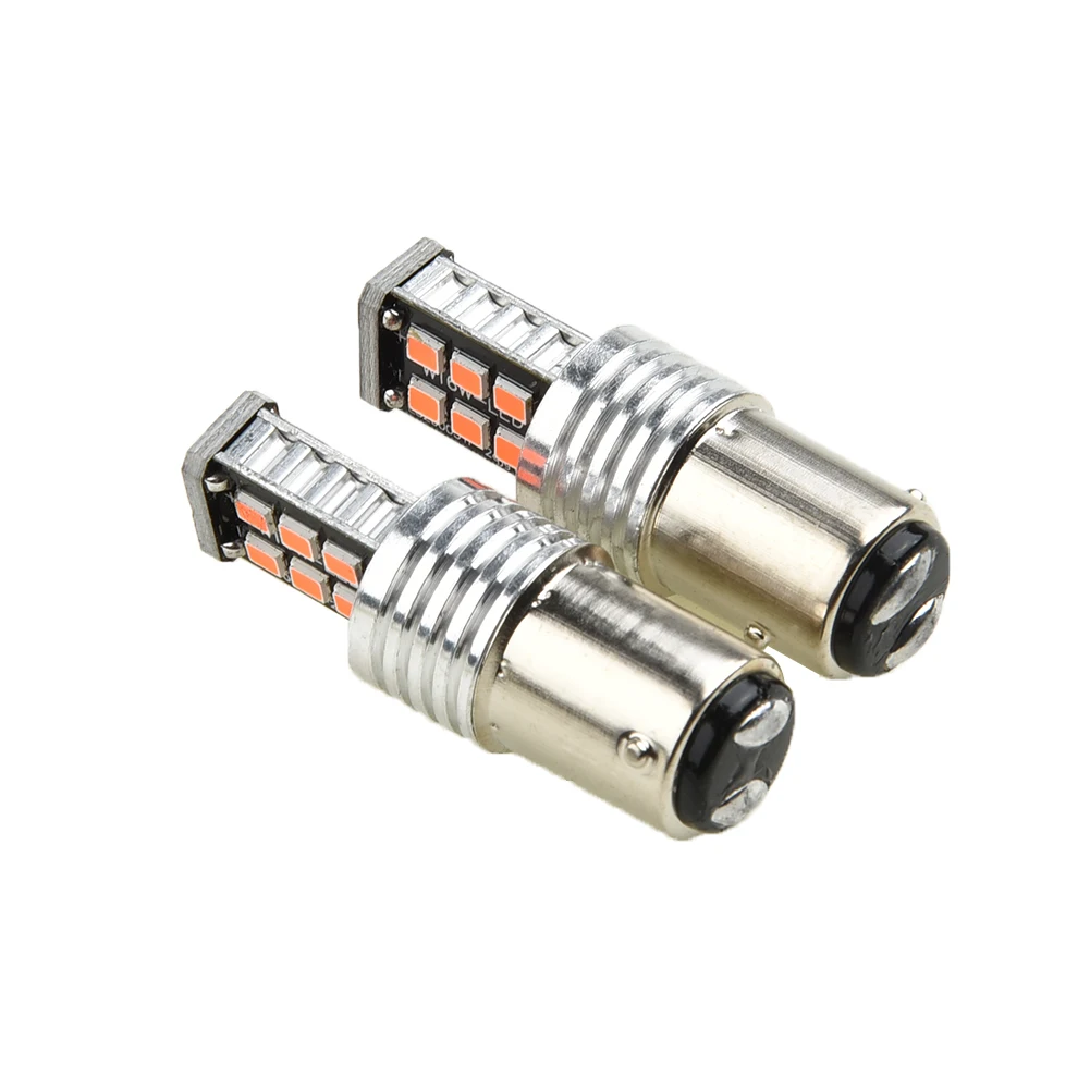 2pcs Red Car LED Reverse Brake Light Taillight 15LED 2835 LED Canbus Bulb For 12V BAY15D 1157
2pcs Red Car LED Reverse Brake Light Taillight 15LED 2835 LED Canbus Bulb For 12V BAY15D 1157