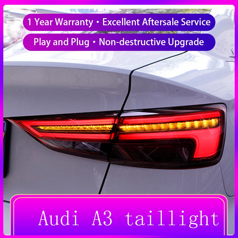for Audi A3 2013-2019 upgrade taillight LED Fog light Rear Lamp DRL Brake+Park+Signal
for Audi A3 2013-2019 upgrade taillight LED Fog light Rear Lamp DRL Brake+Park+Signal