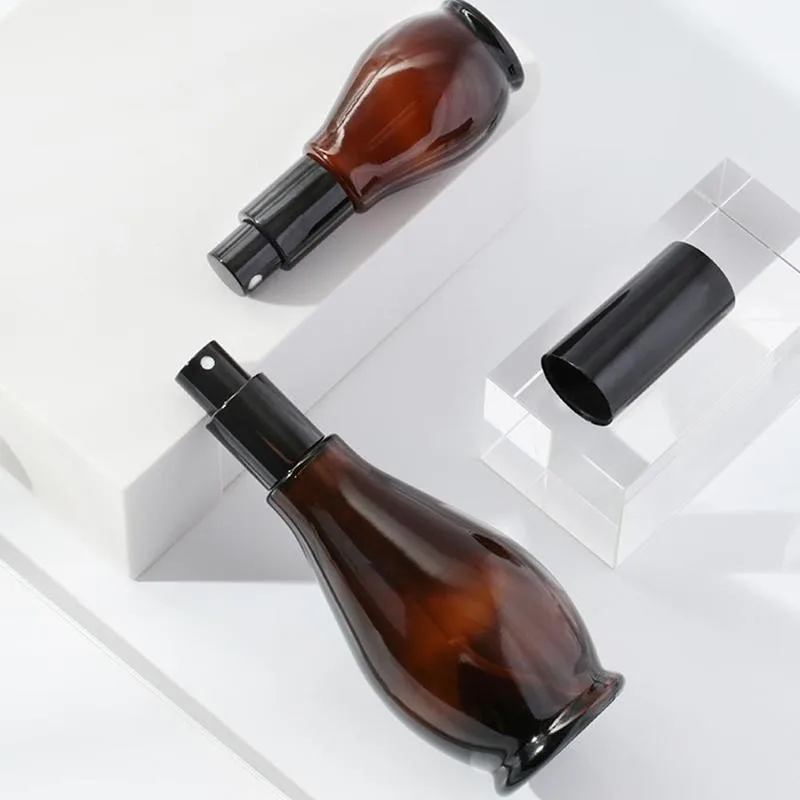 50/100ml Empty Spray Bottle Amber Glass Travel Outdoor Refillable Portable Shampoo Perfume Liquid Atomizer Spray Bottle Cosmetic
50/100ml Empty Spray Bottle Amber Glass Travel Outdoor Refillable Portable Shampoo Perfume Liquid Atomizer Spray Bottle Cosmetic
