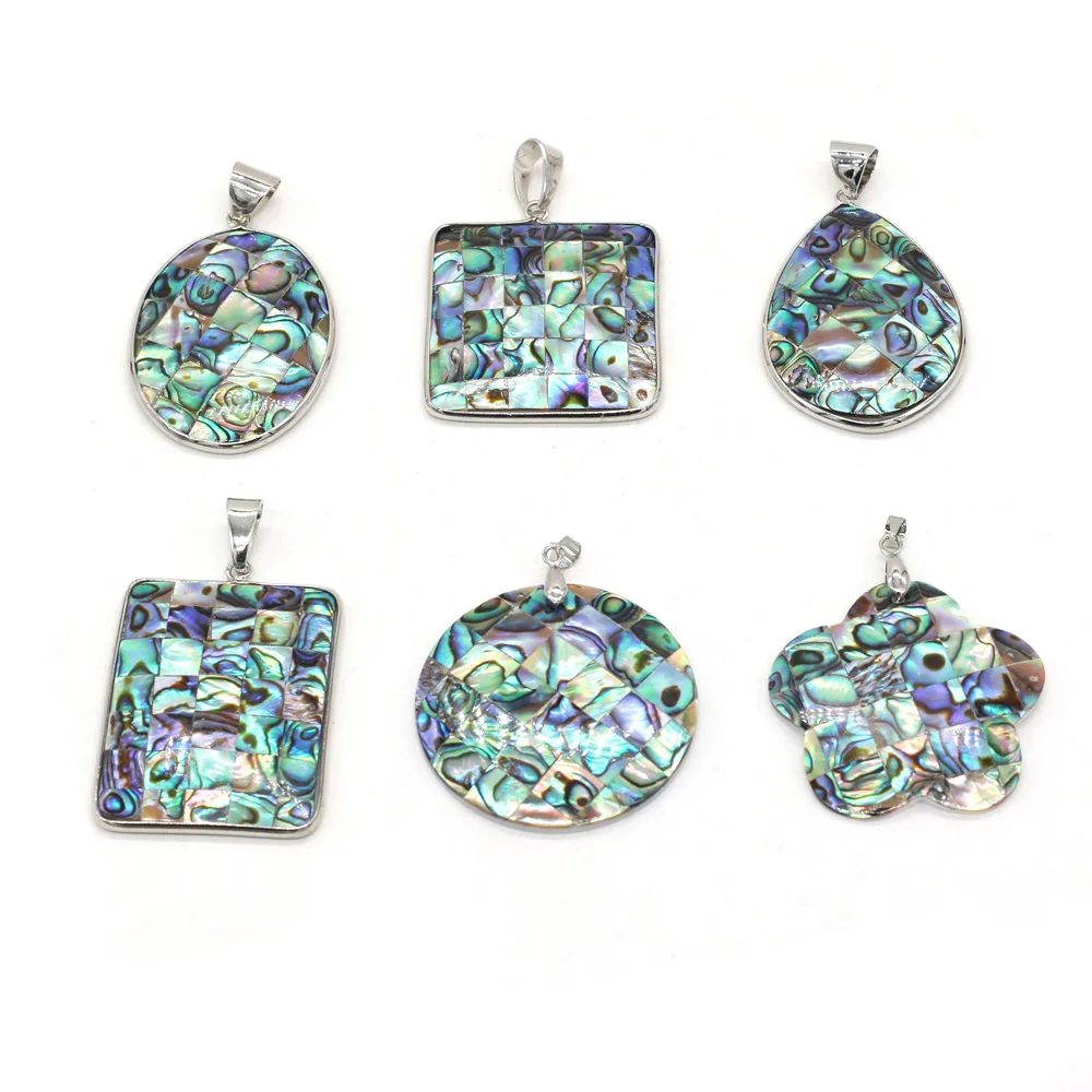 Natural Abalone Shell Pendant Necklace Multiple Styles Exquisite Shell Charms for Women Making Jewelry Necklace Bracelet Gift
Natural Abalone Shell Pendant Necklace Multiple Styles Exquisite Shell Charms for Women Making Jewelry Necklace Bracelet Gift