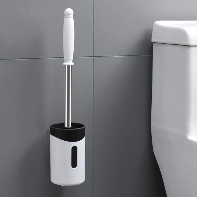 Stainless Steel Long Handle Toilet Brush Corner Cleaning Brush Tools Set Bathroom Wall-mounted Holder with Base WC Accessories
Stainless Steel Long Handle Toilet Brush Corner Cleaning Brush Tools Set Bathroom Wall-mounted Holder with Base WC Accessories