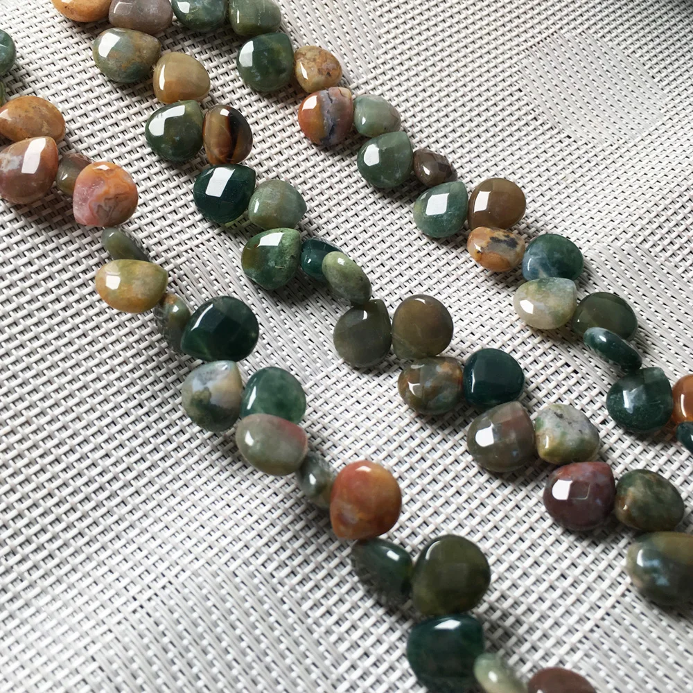 Natural stone Faceted Water drop shape loose beads India Agates Crystal string bead For jewelry making DIY bracelet necklace
Natural stone Faceted Water drop shape loose beads India Agates Crystal string bead For jewelry making DIY bracelet necklace