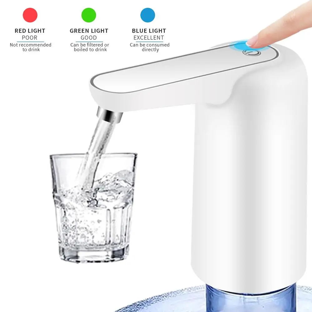 Electric Water Dispenser With DS Test Night Light Wireless Portable Electric Automatic Water Pump Bucket Bottle Dispenser USB
Electric Water Dispenser With DS Test Night Light Wireless Portable Electric Automatic Water Pump Bucket Bottle Dispenser USB