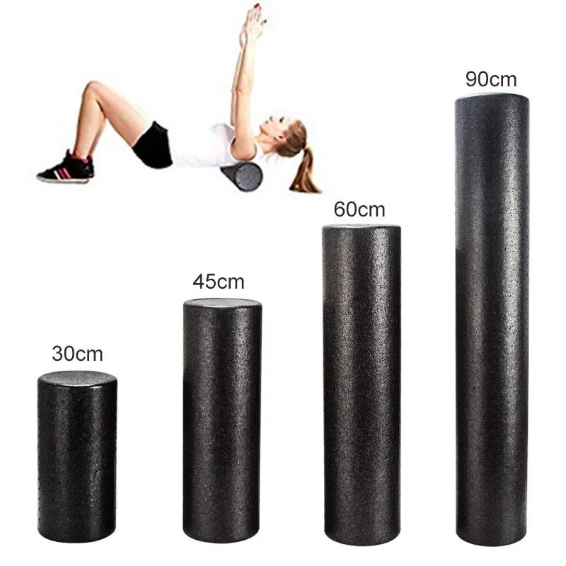 90CM Black Yoga Block Roller Massage Eva Fitness Foam Roller Massage Pilates Body Exercises Gym with Trigger Points Training
90CM Black Yoga Block Roller Massage Eva Fitness Foam Roller Massage Pilates Body Exercises Gym with Trigger Points Training