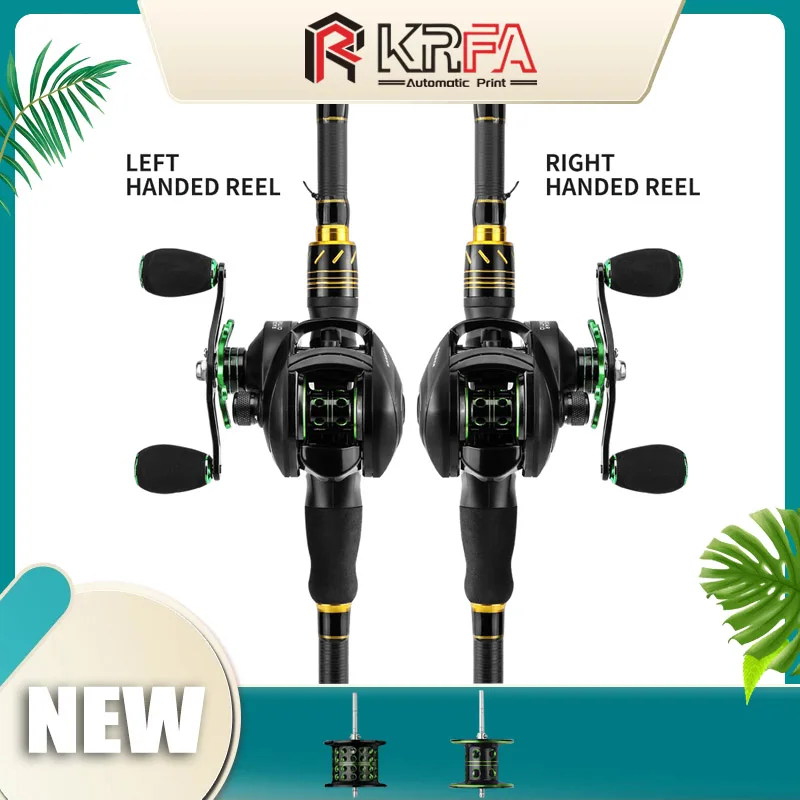 New Krfa Baitcasting Reel BS2000 8.1:1 High Speed Fishing Reel 8KG Max Drag Freshwater Saltwater Carp Fishing For Bass US Stock
New Krfa Baitcasting Reel BS2000 8.1:1 High Speed Fishing Reel 8KG Max Drag Freshwater Saltwater Carp Fishing For Bass US Stock