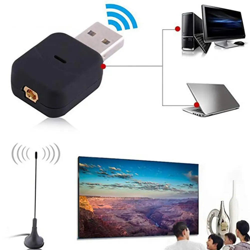 MINI USB2.0 Digital DVB-T SDR+DAB+FM Video Broadcast HDTV Tuner Receiver Stick
MINI USB2.0 Digital DVB-T SDR+DAB+FM Video Broadcast HDTV Tuner Receiver Stick