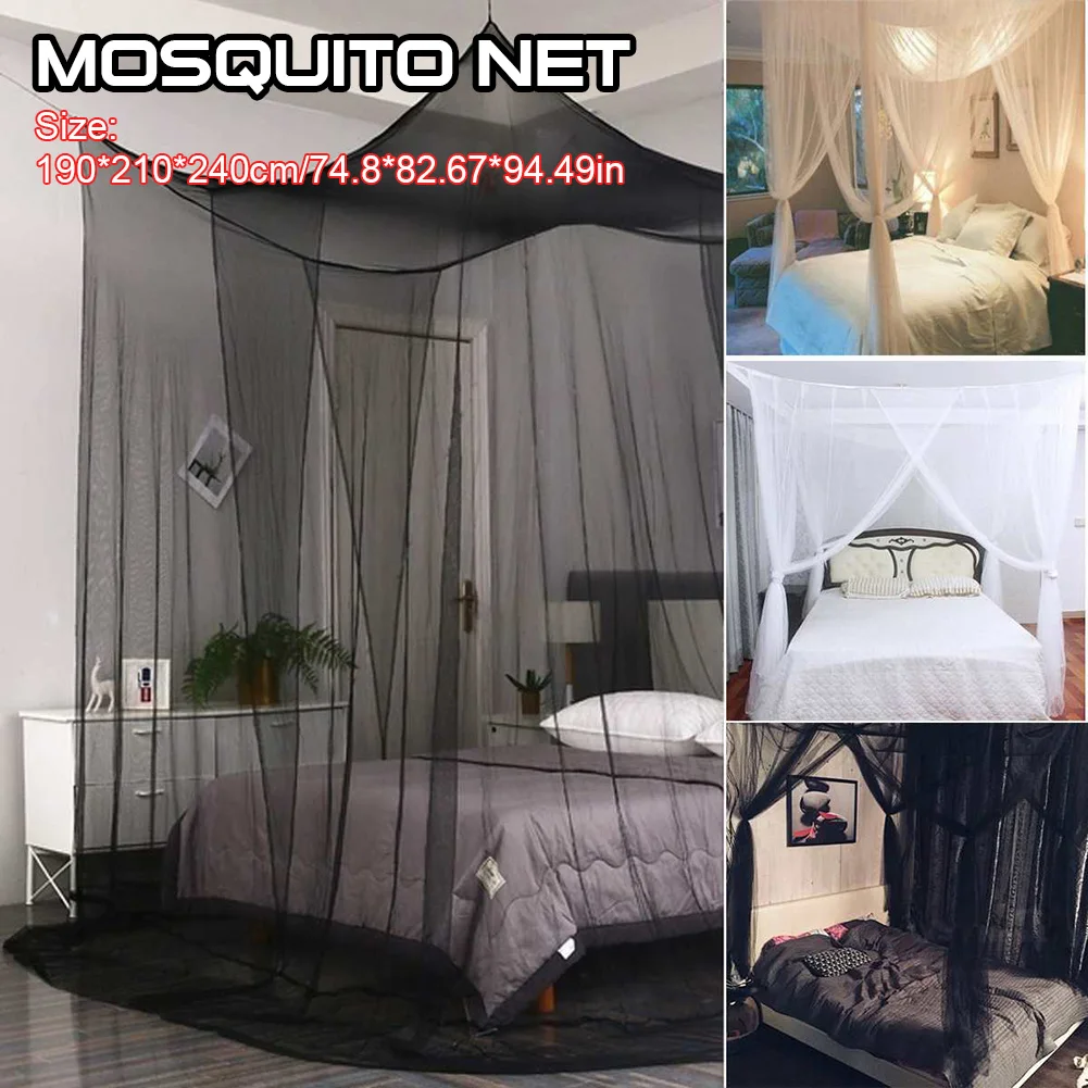 Luxury Mosquito Net for Bed Canopy for Queen/King Size 4-Way Entries Mosquito Repelling Net
Luxury Mosquito Net for Bed Canopy for Queen/King Size 4-Way Entries Mosquito Repelling Net