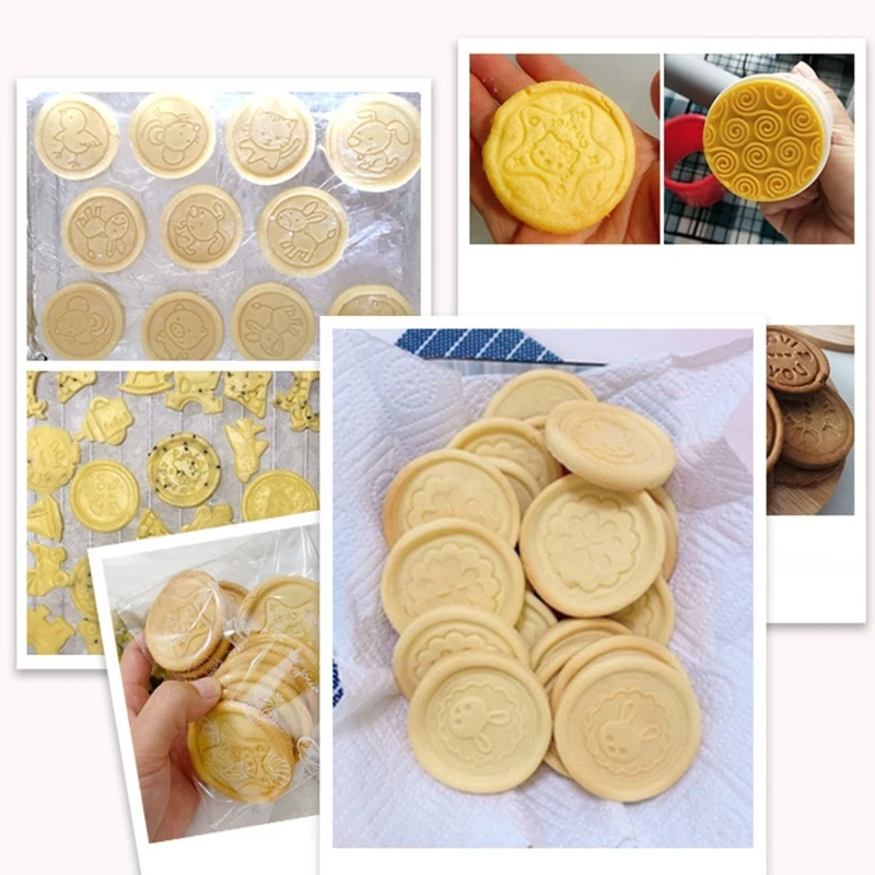 Biscuit Stamp Mold Cookie Stamp Mold Cartoon Pattern Sugarcraft Pastry Biscuit Mold Fondant Moulds for Cookie DIY Baking
Biscuit Stamp Mold Cookie Stamp Mold Cartoon Pattern Sugarcraft Pastry Biscuit Mold Fondant Moulds for Cookie DIY Baking