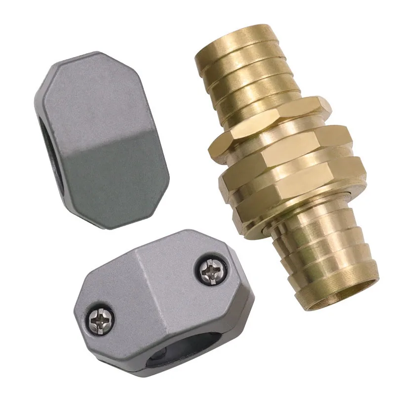 A Set Of Garden Hose Repair Kit, Garden Hose Connector, Hose Connector Fastener Male And Female Head Set
A Set Of Garden Hose Repair Kit, Garden Hose Connector, Hose Connector Fastener Male And Female Head Set