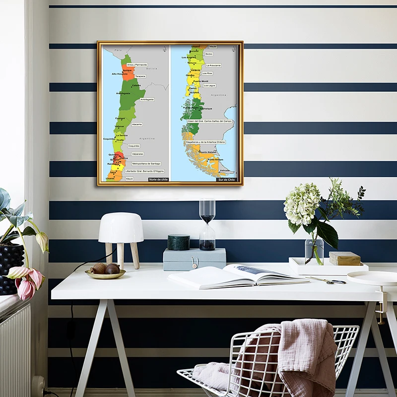 The Chile Political Map Wall Posters Canvas Painting Home Office School Decoration Wall Art Picture Student Supplies
The Chile Political Map Wall Posters Canvas Painting Home Office School Decoration Wall Art Picture Student Supplies