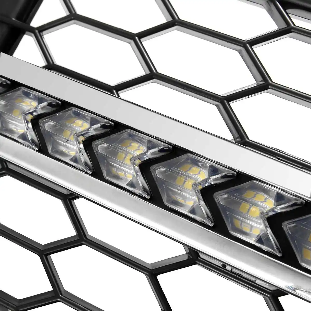 2pcs A4 B8 Honeycomb Hex Mesh Car Fog Lights Grille Cover Flowing LED Turn Signal Daytime Running Light For Audi A4 B8 2009-2011
2pcs A4 B8 Honeycomb Hex Mesh Car Fog Lights Grille Cover Flowing LED Turn Signal Daytime Running Light For Audi A4 B8 2009-2011