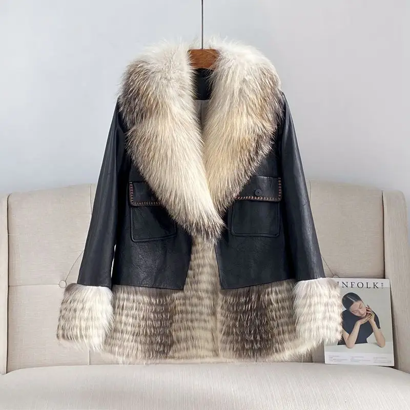 Роскошные Плюшевые куртки из натурального Лисьего меха пальто с воротником из натурального Лисьего меха Толстая теплая Короткая Меховая верхняя одежда AS02 
Роскошные Плюшевые куртки из натурального Лисьего меха пальто с воротником из натурального Лисьего меха Толстая теплая Короткая Меховая верхняя одежда AS02