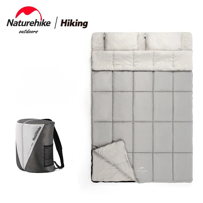 Naturehike Double Cotton Sleeping Bag With Pillow Outdoor Camping Tent Large Space Keep Warm Autumn Winter Couples Sleeping Bag
Naturehike Double Cotton Sleeping Bag With Pillow Outdoor Camping Tent Large Space Keep Warm Autumn Winter Couples Sleeping Bag