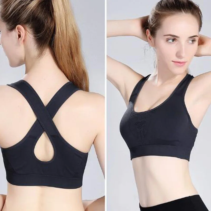 New Women Soft Elastic Seamless Yoga Sports Bra Quick-Drying Fitness Underwear Comfortable Shockproof Gym Running Crop Top Vest
New Women Soft Elastic Seamless Yoga Sports Bra Quick-Drying Fitness Underwear Comfortable Shockproof Gym Running Crop Top Vest