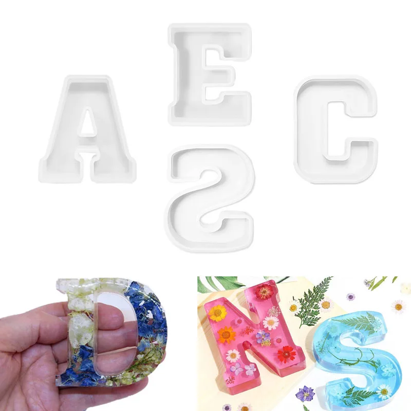 1Pcs A-Z Alphabet Large Letter Mold Silicone Mould Party Wedding Epoxy Resin Mold for DIY Resin Craft Home Decoration Supplies
1Pcs A-Z Alphabet Large Letter Mold Silicone Mould Party Wedding Epoxy Resin Mold for DIY Resin Craft Home Decoration Supplies
