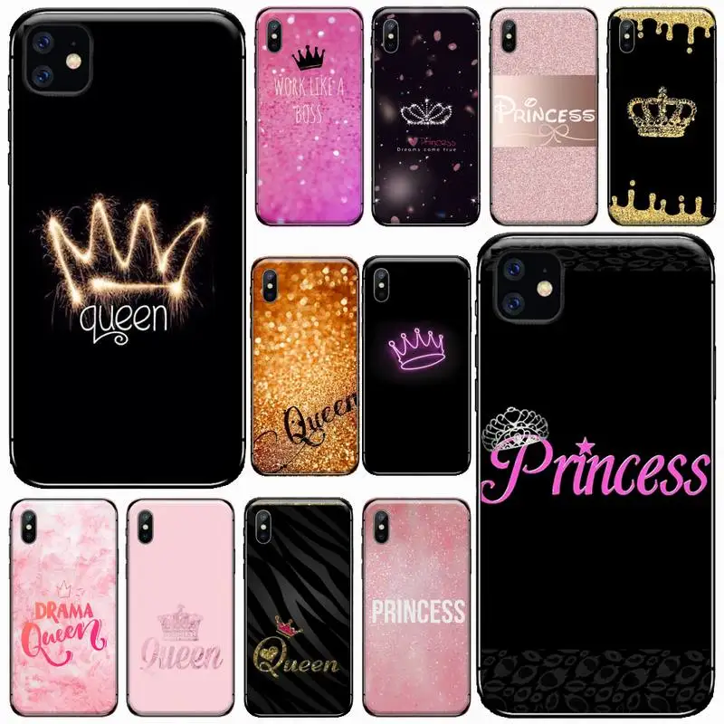 Queen princess crown pink Phone Case for iPhone 11 12 pro XS MAX 8 7 6 6S Plus X 5S SE 2020 XR Soft silicone
Queen princess crown pink Phone Case for iPhone 11 12 pro XS MAX 8 7 6 6S Plus X 5S SE 2020 XR Soft silicone
