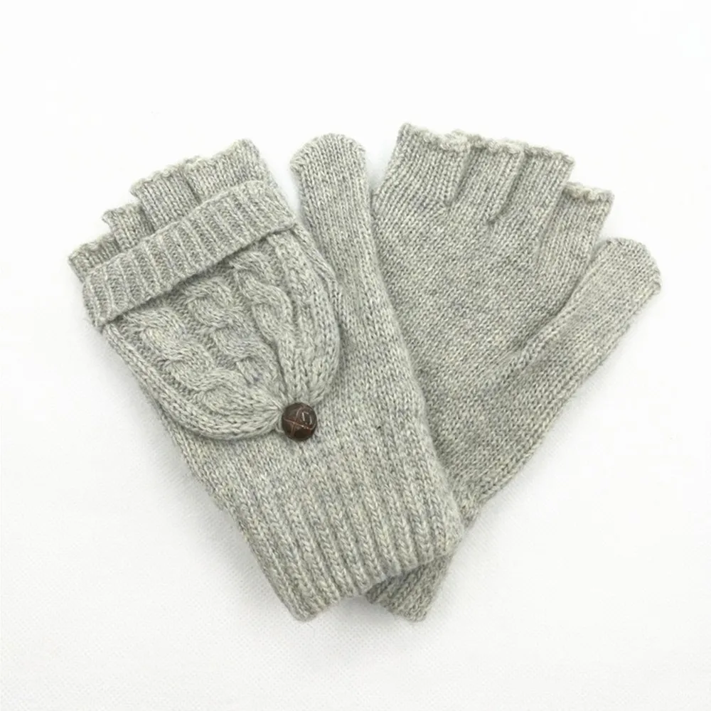 Ladies Winter WarmKnitted Fingerless Half Finger Flip Gloves Full Finger Gloves Winter Warm Half Finger Flip Gloves
Ladies Winter WarmKnitted Fingerless Half Finger Flip Gloves Full Finger Gloves Winter Warm Half Finger Flip Gloves