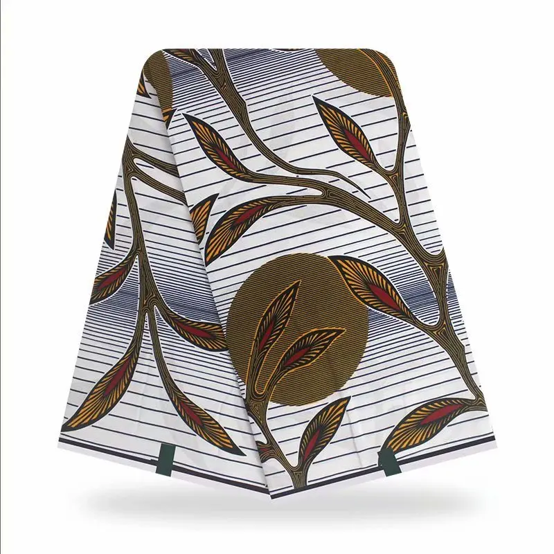 Latest Wax 100% Cotton African Fabric 2021 High Quality Embroidery Printing Ankara Batik Fabrics 6 Yards/piece Wax-H0133
Latest Wax 100% Cotton African Fabric 2021 High Quality Embroidery Printing Ankara Batik Fabrics 6 Yards/piece Wax-H0133