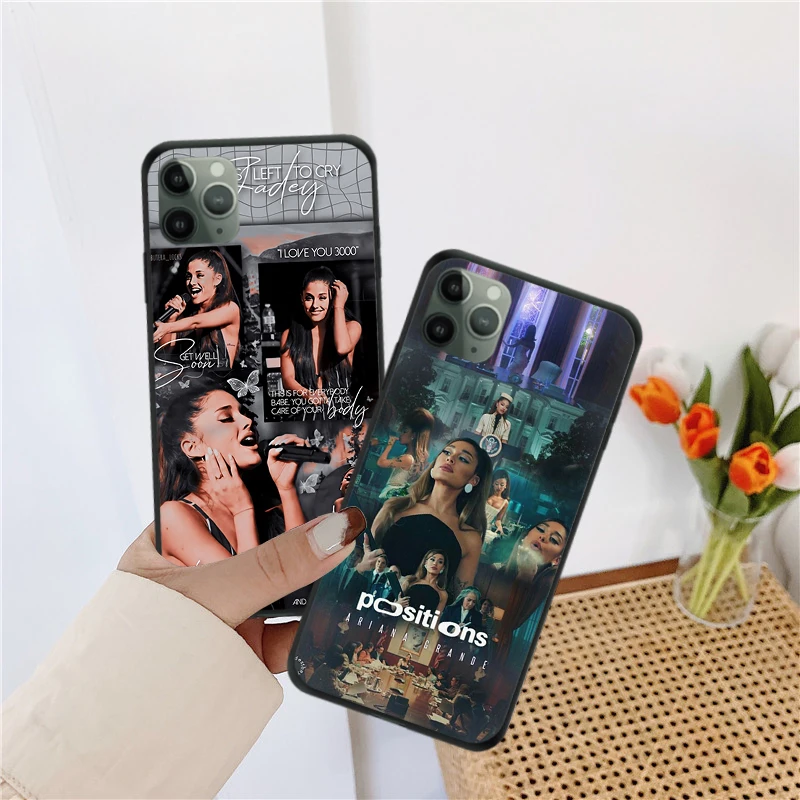 Fashion Sexy Ariana Grande Soft Tpu Case For iPhone 12Mini SE2020 11 12 Pro Max X XS MAX For iPhone 6 7 6S 8 Plus Cover Coques
Fashion Sexy Ariana Grande Soft Tpu Case For iPhone 12Mini SE2020 11 12 Pro Max X XS MAX For iPhone 6 7 6S 8 Plus Cover Coques