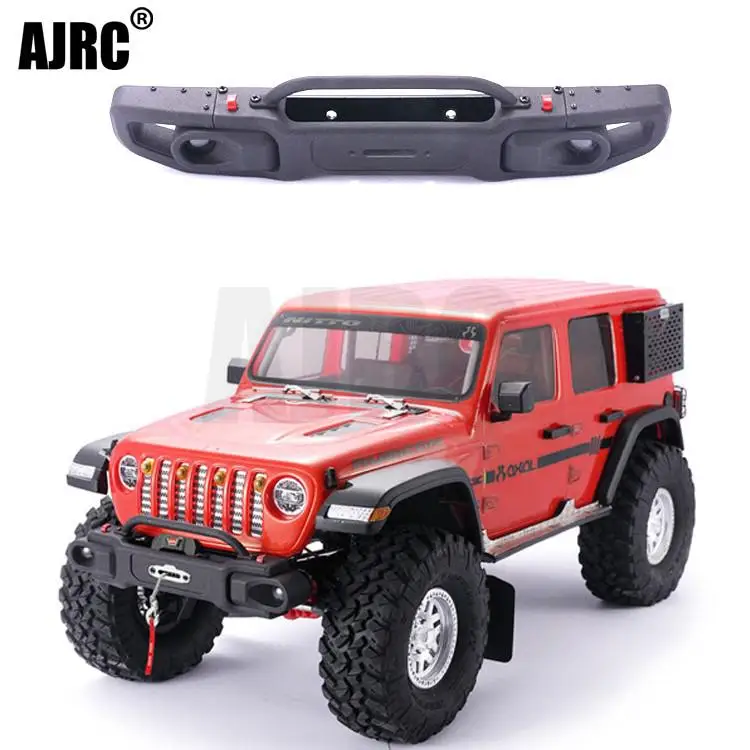 1/10 RC car AXIAL SCX10 III freely disassembled composite front bumper, with LED Wrangler front bumper
1/10 RC car AXIAL SCX10 III freely disassembled composite front bumper, with LED Wrangler front bumper