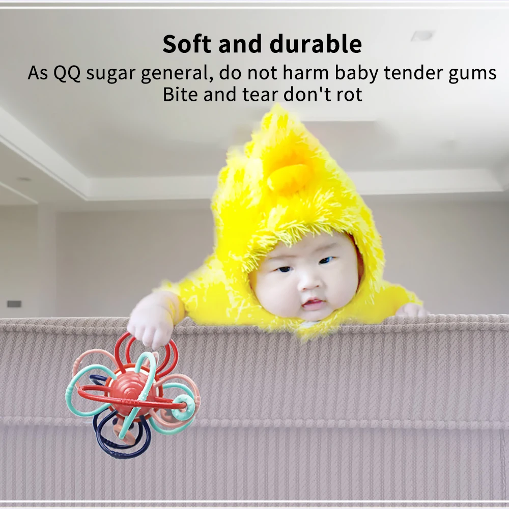 Infant Bed Rattle Bell Molar Eeth Ball Soft Plastic Baby Activity Game Ball For Newborn Kid Eduactional Grasping Hand Balls Toy
Infant Bed Rattle Bell Molar Eeth Ball Soft Plastic Baby Activity Game Ball For Newborn Kid Eduactional Grasping Hand Balls Toy