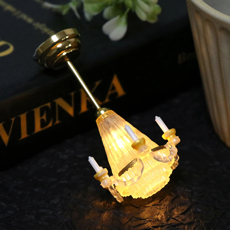 1:12 Dollhouse Miniature Ceiling Lamp LED Lamp Wall Light Doll House Living Room Decor Toy
1:12 Dollhouse Miniature Ceiling Lamp LED Lamp Wall Light Doll House Living Room Decor Toy