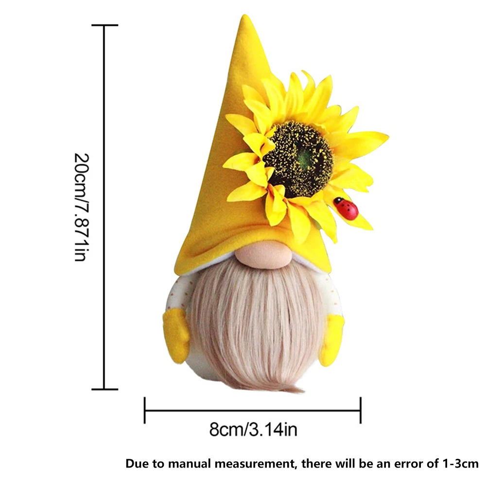 Bee Festival Faceless Dwarf Doll Sunflower Gnome Scandinavian Gnome Christmas Ornaments Swedish Nisse Tomte Sunflower Decor
Bee Festival Faceless Dwarf Doll Sunflower Gnome Scandinavian Gnome Christmas Ornaments Swedish Nisse Tomte Sunflower Decor